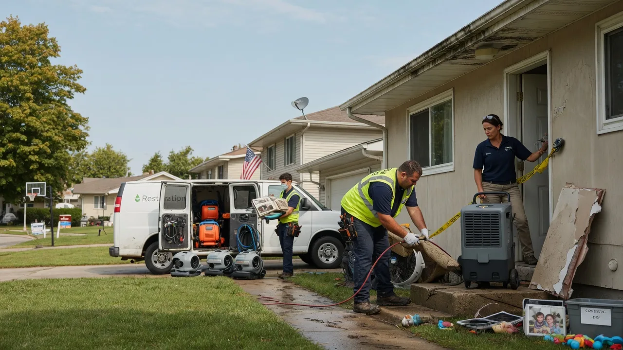 Water Damage Restoration in Cedar, KS near me